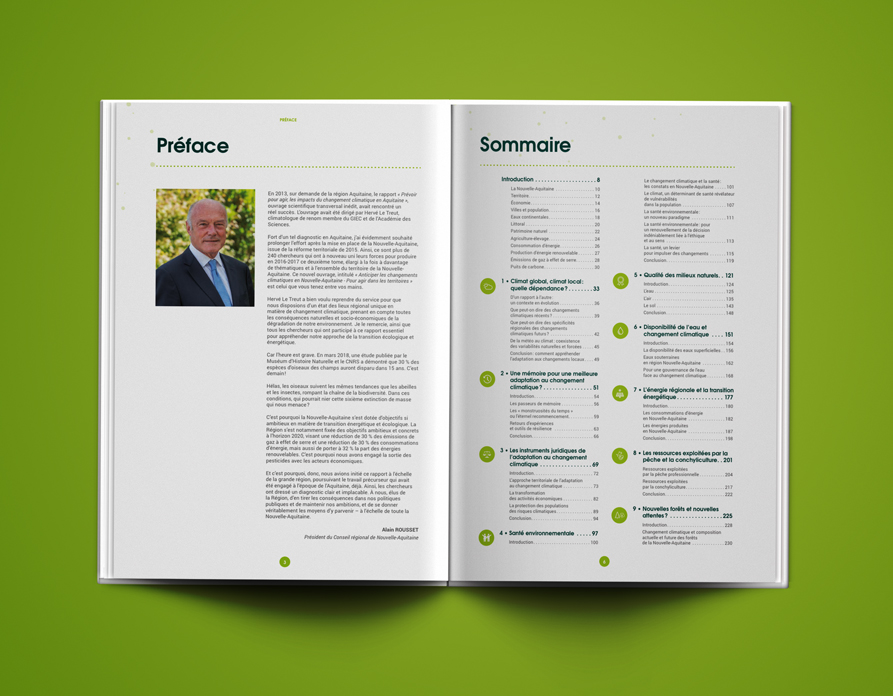 Édito et sommaire du rapport Acclima Terra