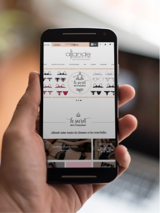 Version smartphone du siet Allande