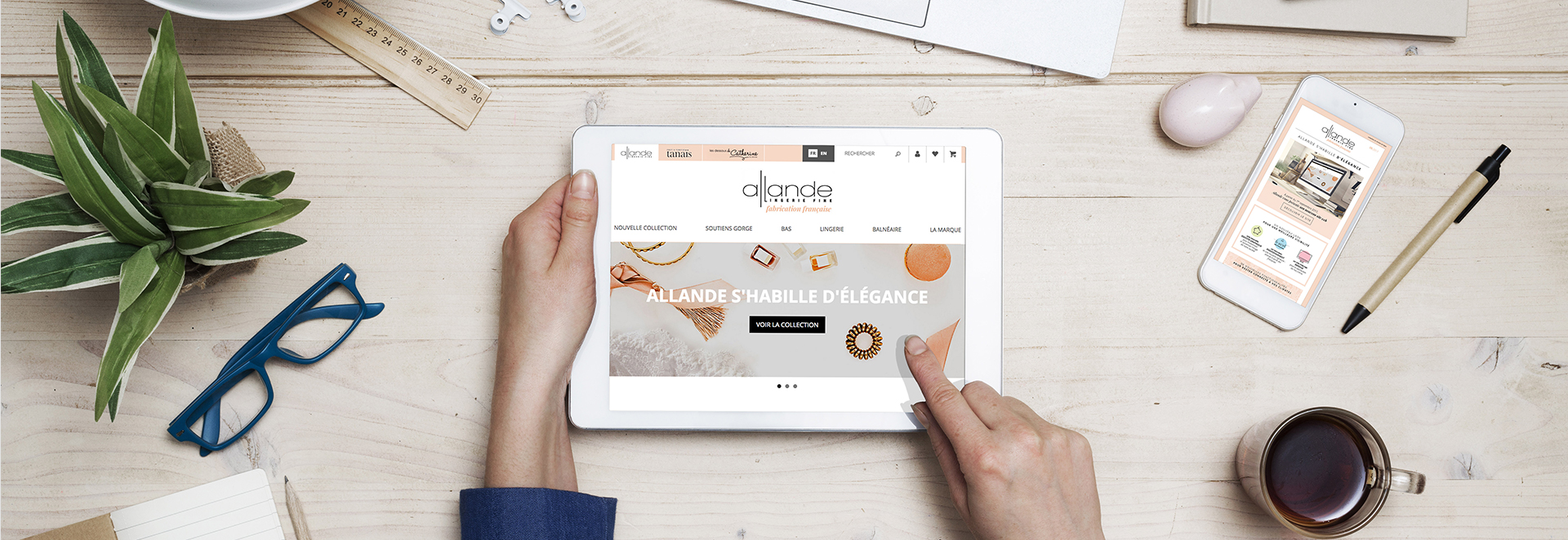 Page d'accueil du site de Allande