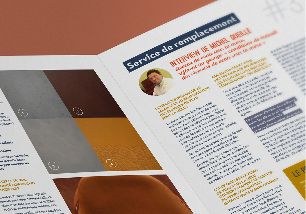 Zoom pages intérieures du journal du CIVO