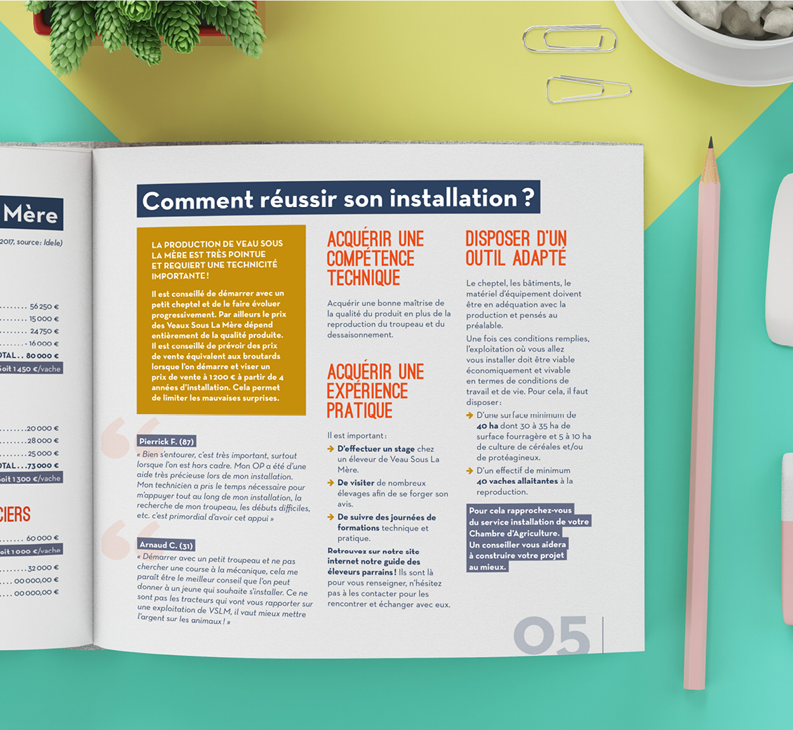 Pages intérieures du livret d'accueil du CIVO