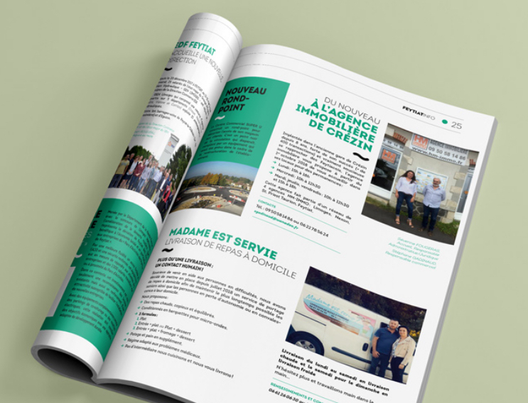 Pages intérieures du Feytiat Info