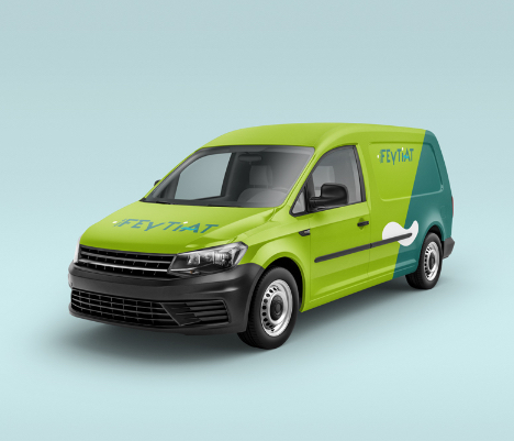 Covering véhicule de la ville de Feytiat