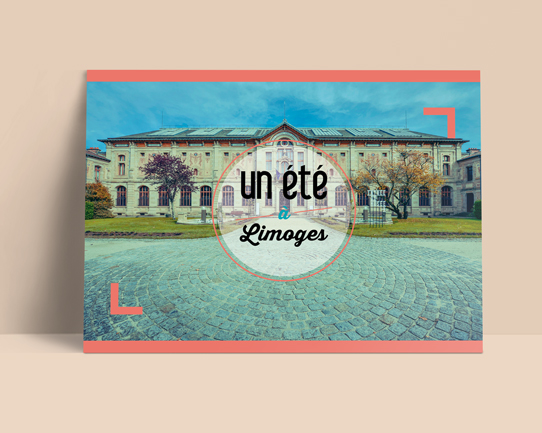 Carte postale du guide été de Limoges