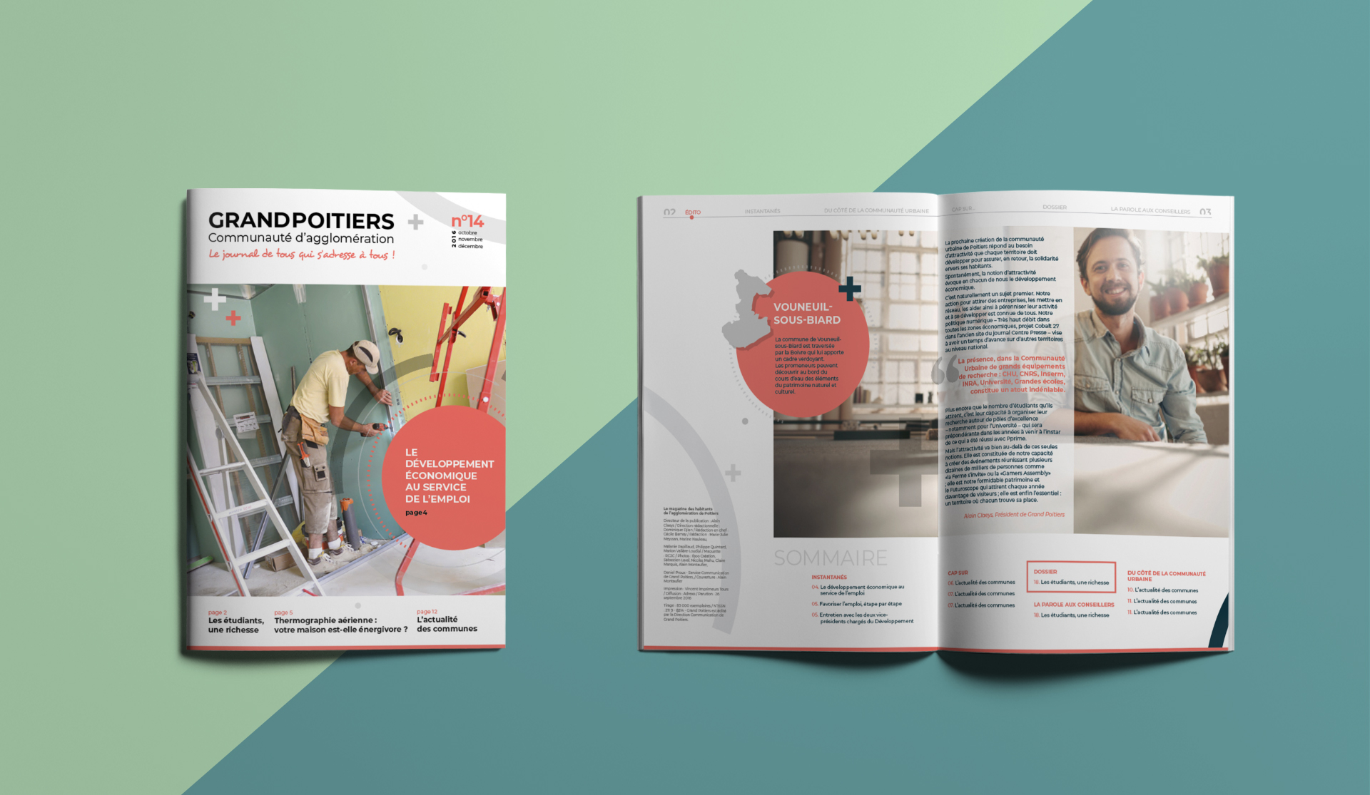 Journal de la communauté d'agglomération de Grand Poitiers