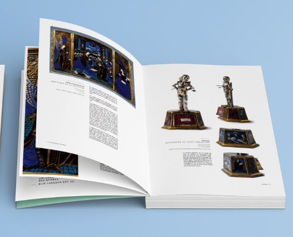 pages intérieures du livre du musée des Beaux-Arts de Limoges