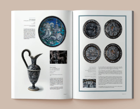 Encart du livre du musée des Beaux-Arts de Limoges