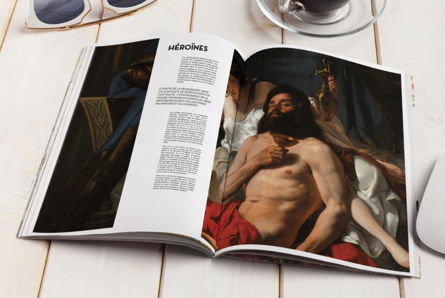 Zoom du livre du musée des Beaux-Arts de Limoges