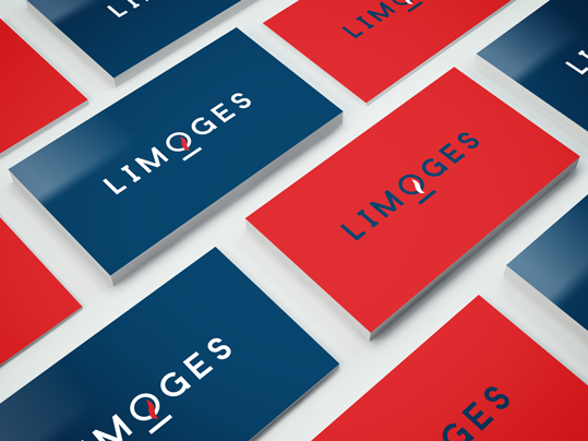Proposition de carte de visite pour la ville de Limoges