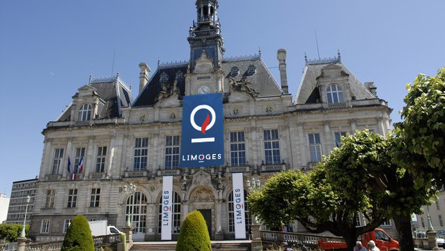 Proposition de drapeau de mairie pour la ville de Limoges